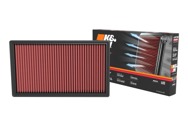 Mercedes-Benz C300 Performance Air Intake - K&N Engineering - Drop-in Replacement Filter - `21-`22